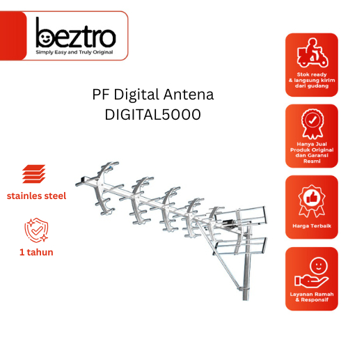 PF Antenna Outdoor Digital DIGITAL5000 Antena TV Luar PF Antena Goceng