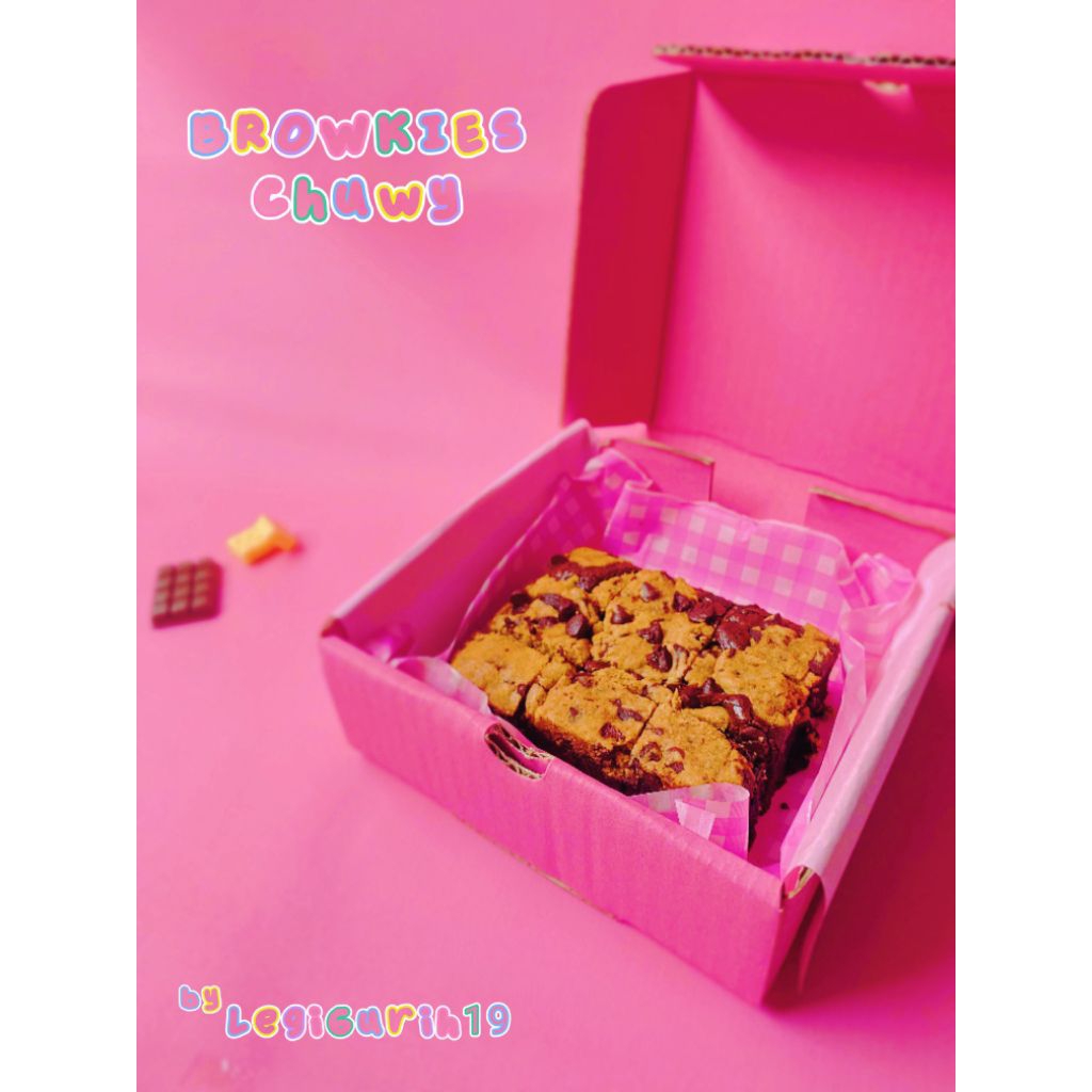 

Browkies Enak chuwy di dalam krispy diluar