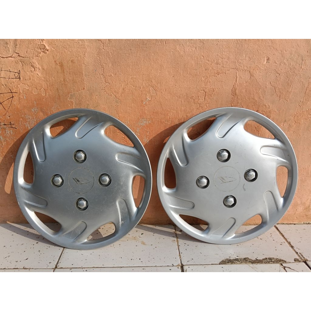 Weldop Weldop Wheel Dop Tutup Velg Mobil DAIHATSU Xenia Lama Ring 13 Original Second