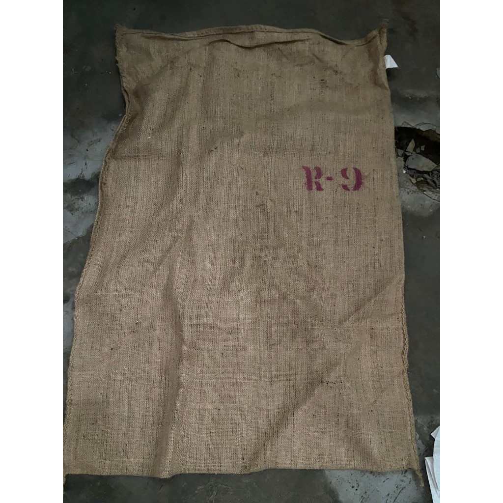 Karung goni POLOS Bekas sekali pakai biji Kopi // Karung Goni Balap Karung