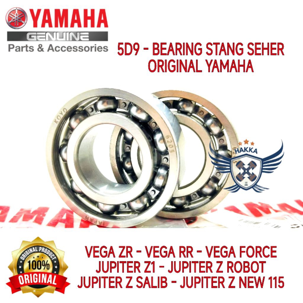 5D9 ORIGINAL BEARING STANG SEHER YAMAHA VEGA RR, BEARING STANG SEHER YAMAHA ZR, BEARING STANG SEHER 