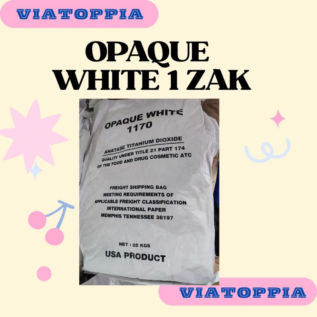 

OPAQUE WHITE 1 ZAK//25 KG