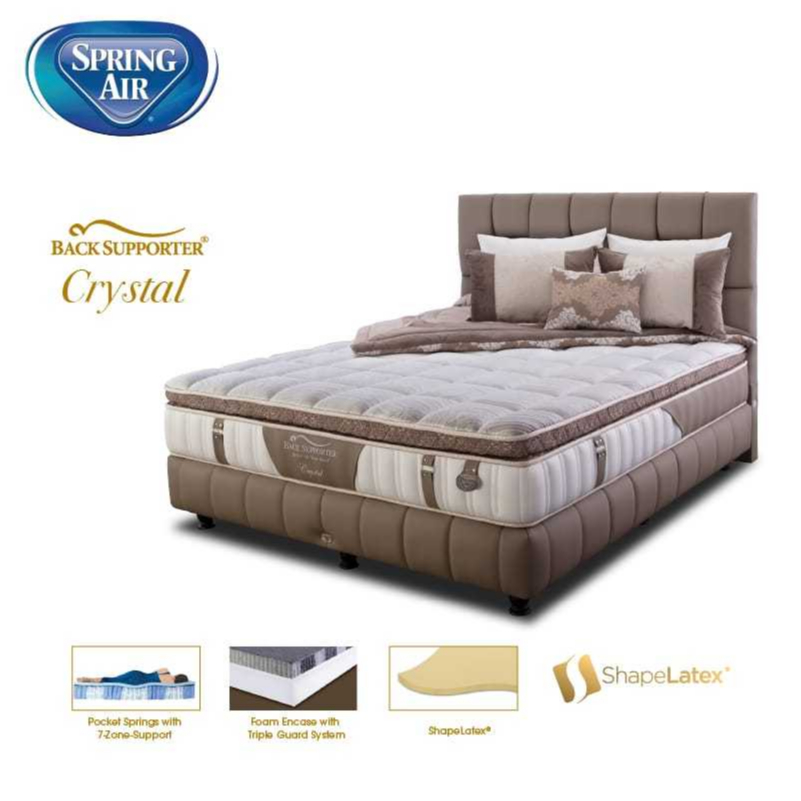 Springbed Spring Air Crystal  | Mattress Set