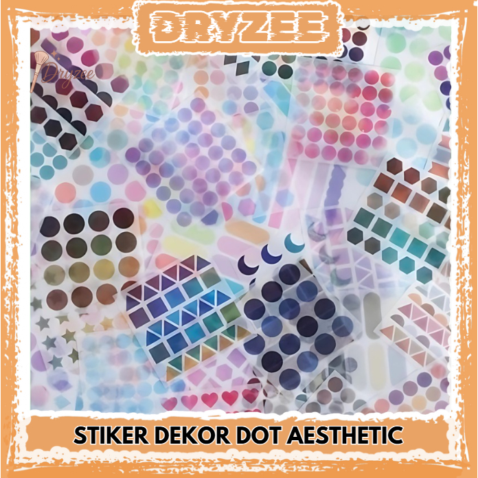 

Stiker Dekorasi Momo Sticker Dot Aesthetic