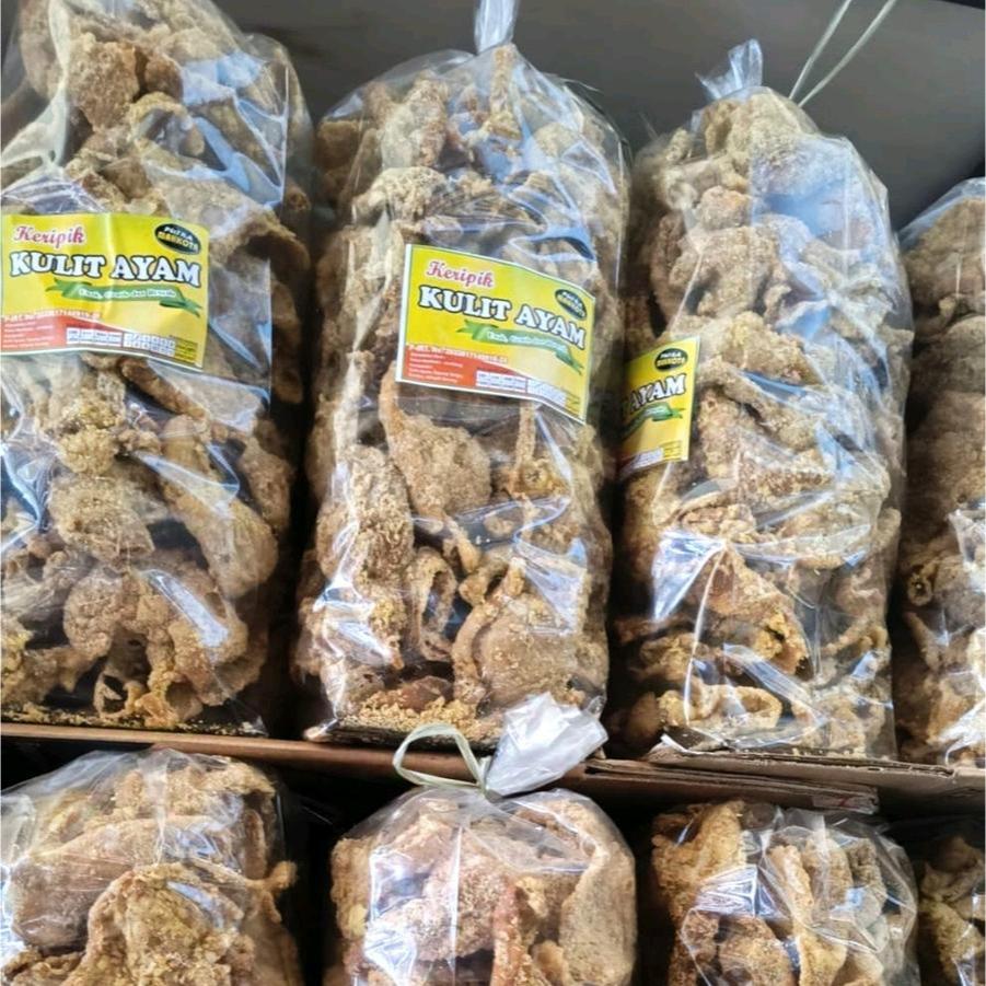 

Kulit Ayam Pedas Dj Ukuran 1 Kg Keripik Kulit Ayam Original Gurih Enak Lezat Cemilan Kulit Ayam Crispy