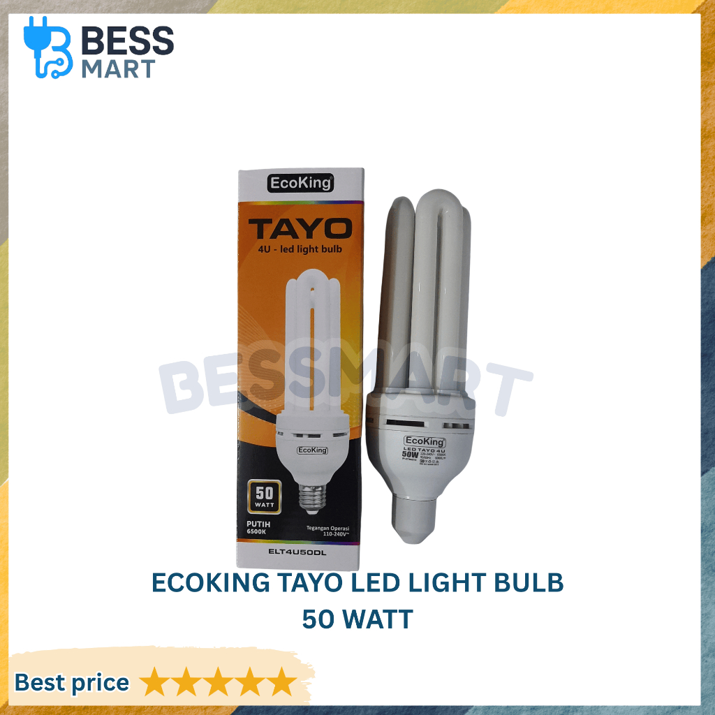 ECOKING LED Light Bulb Tayo 50 W (PCS)