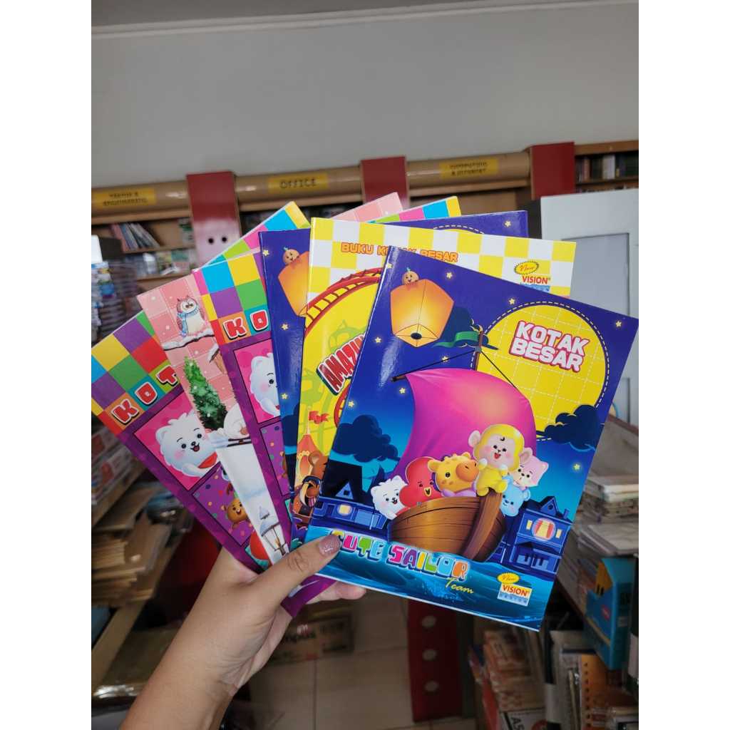 

BUKU TULIS KOTAK BESAR BUKU MENULIS MANDARIN BUKU MATEMATIKA KOTAK BESAR BUKU TULIS KOTAK BESAR KIKY BUKU KOTAK BESAR VISION 38 LEMBAR