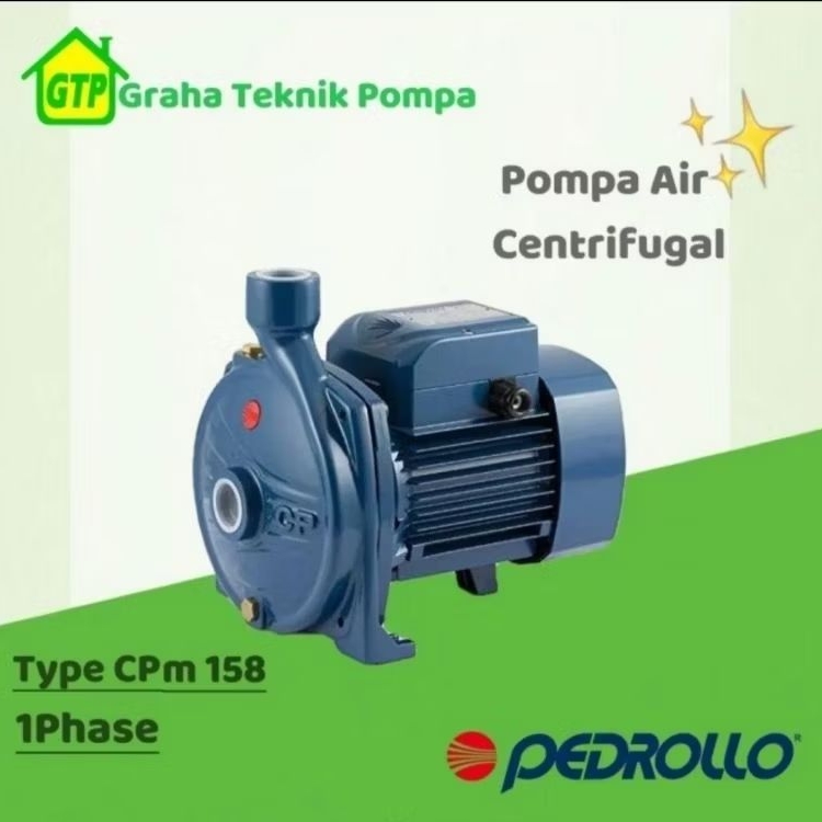 Pedrollo Pompa Air Centrifugal Pompa Transfer Pompa Air CPm 158