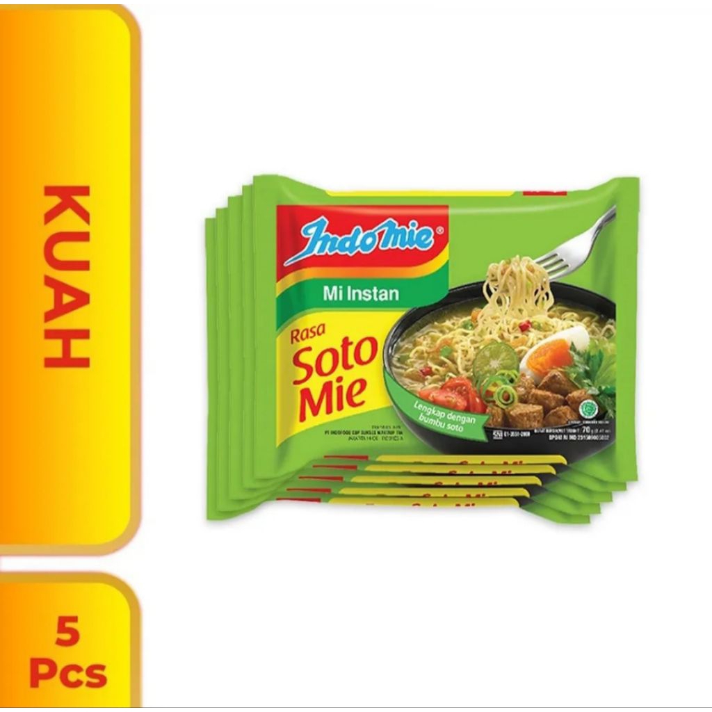 

indomie soto mie 5bks