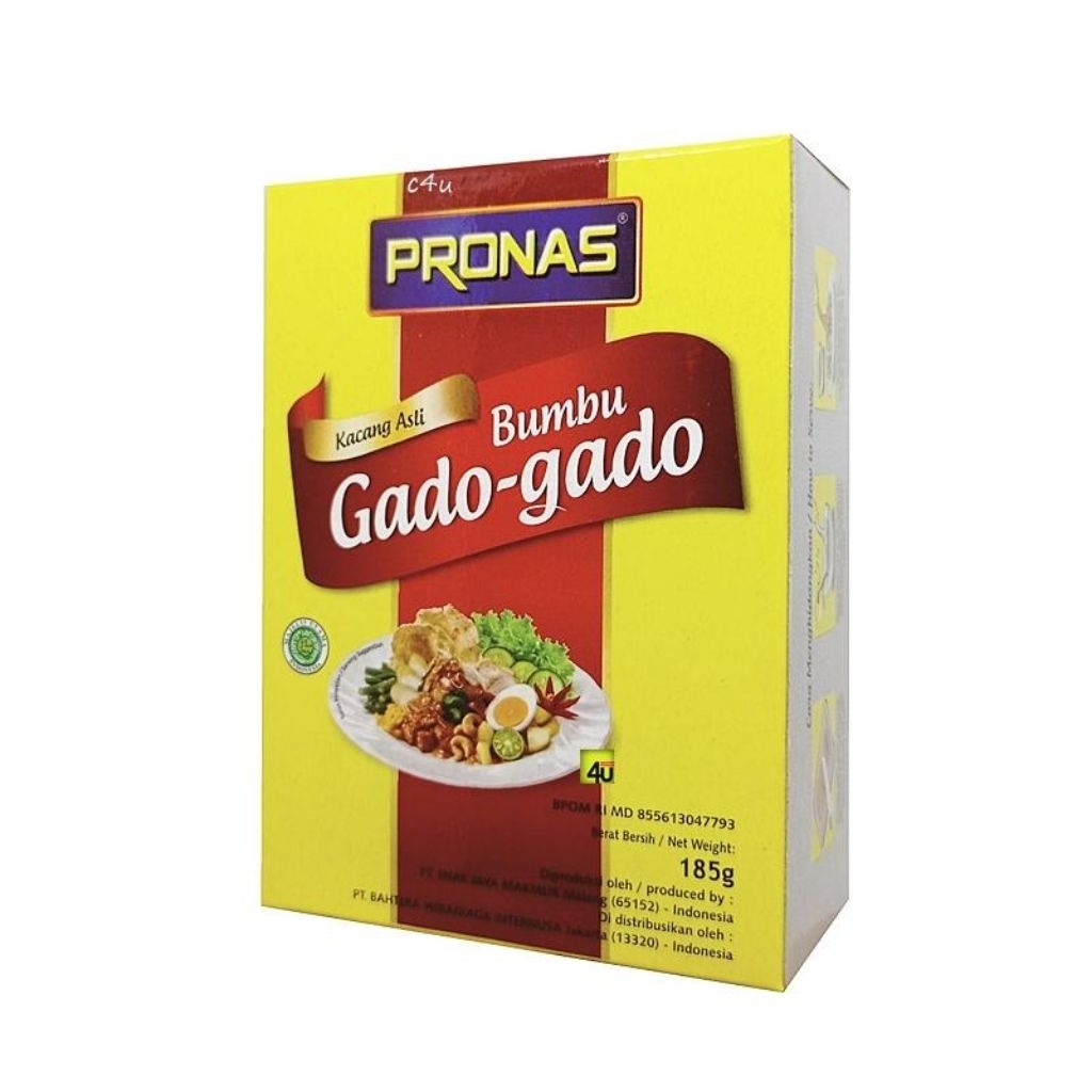

Bumbu Gado- Gado 185gr Pronas