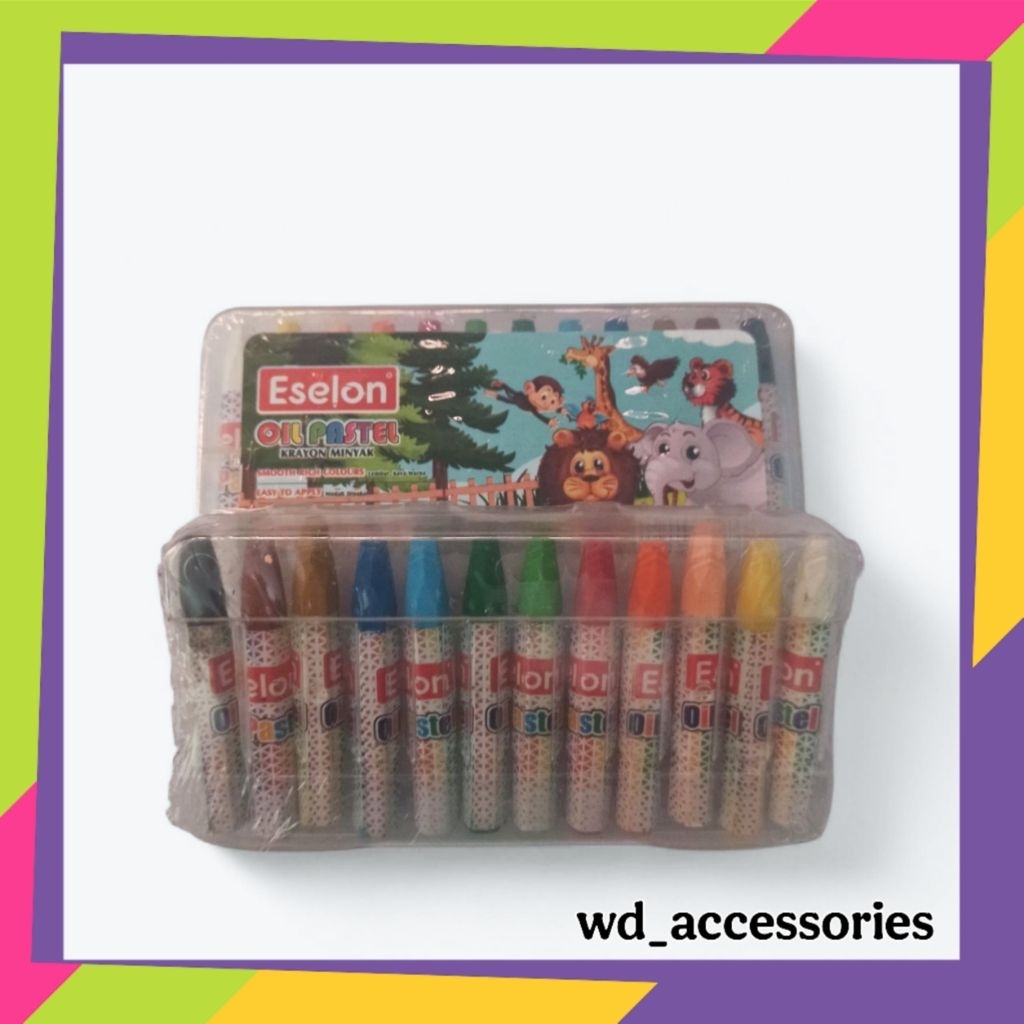 

Crayon / Oil Pastel / Eselon 12 Warna