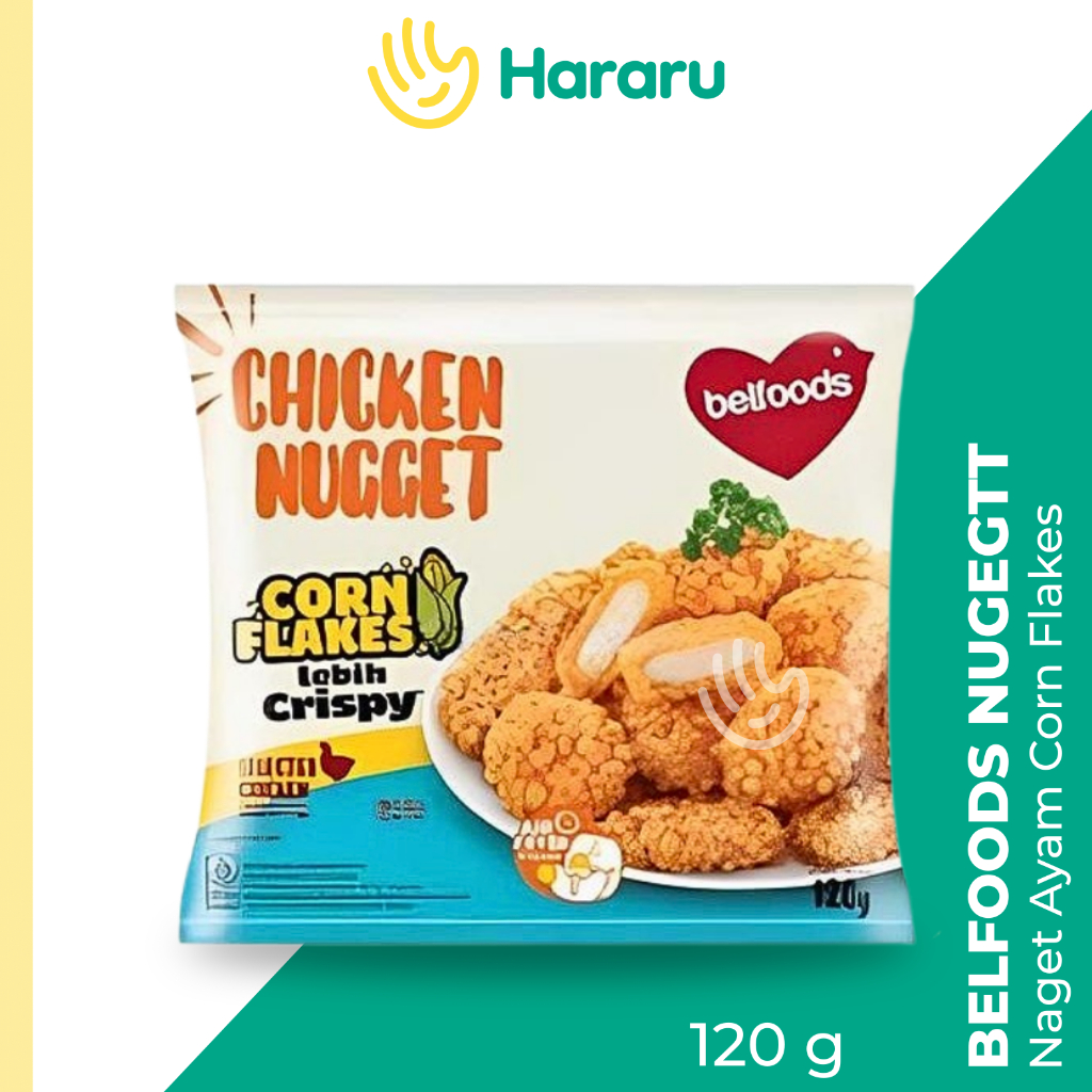 

Belfoods Favorite Chicken Nugget Corn Flakes 120 Gram