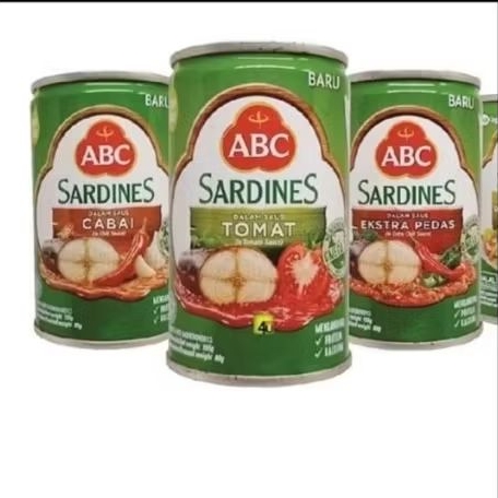 

SARDINES SARDEN ABC JUMBO 425 GRAM