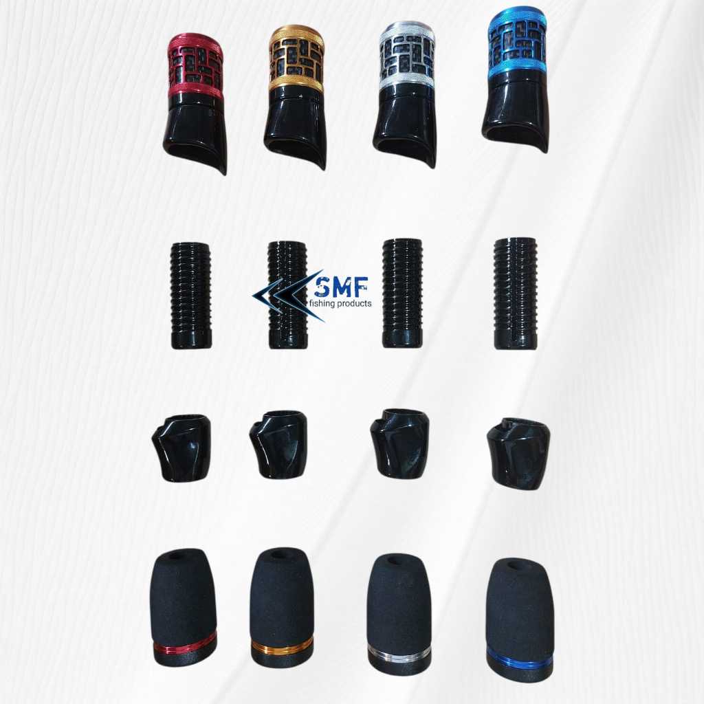 Reel Seat Skeleton Combi Mahkota 3 jaring / reel seat skeleton micro fishing / handle japan style