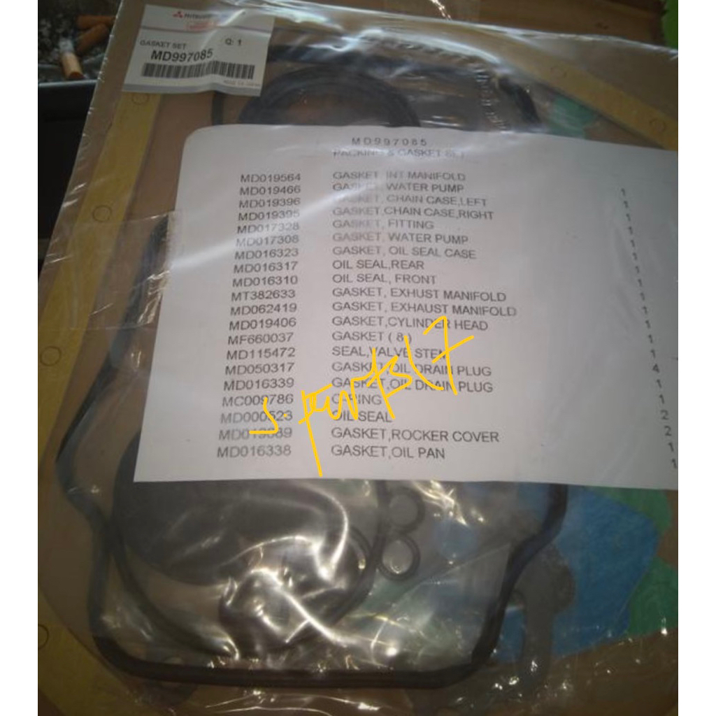 Paking set Minicab L100 Packing set Gasket Full set Minicab L100