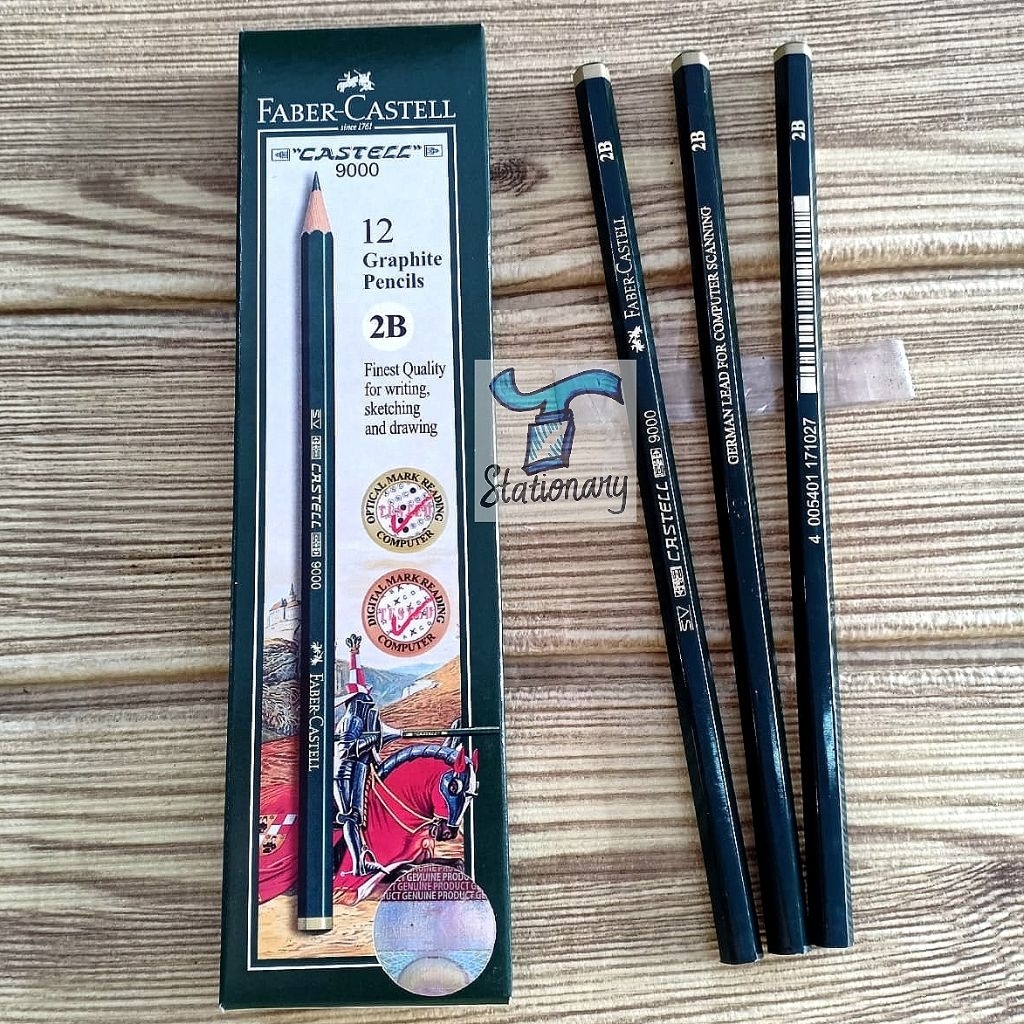 

Pensil Faber-Castell 2B (Harga Tertera u/ 1pcs).