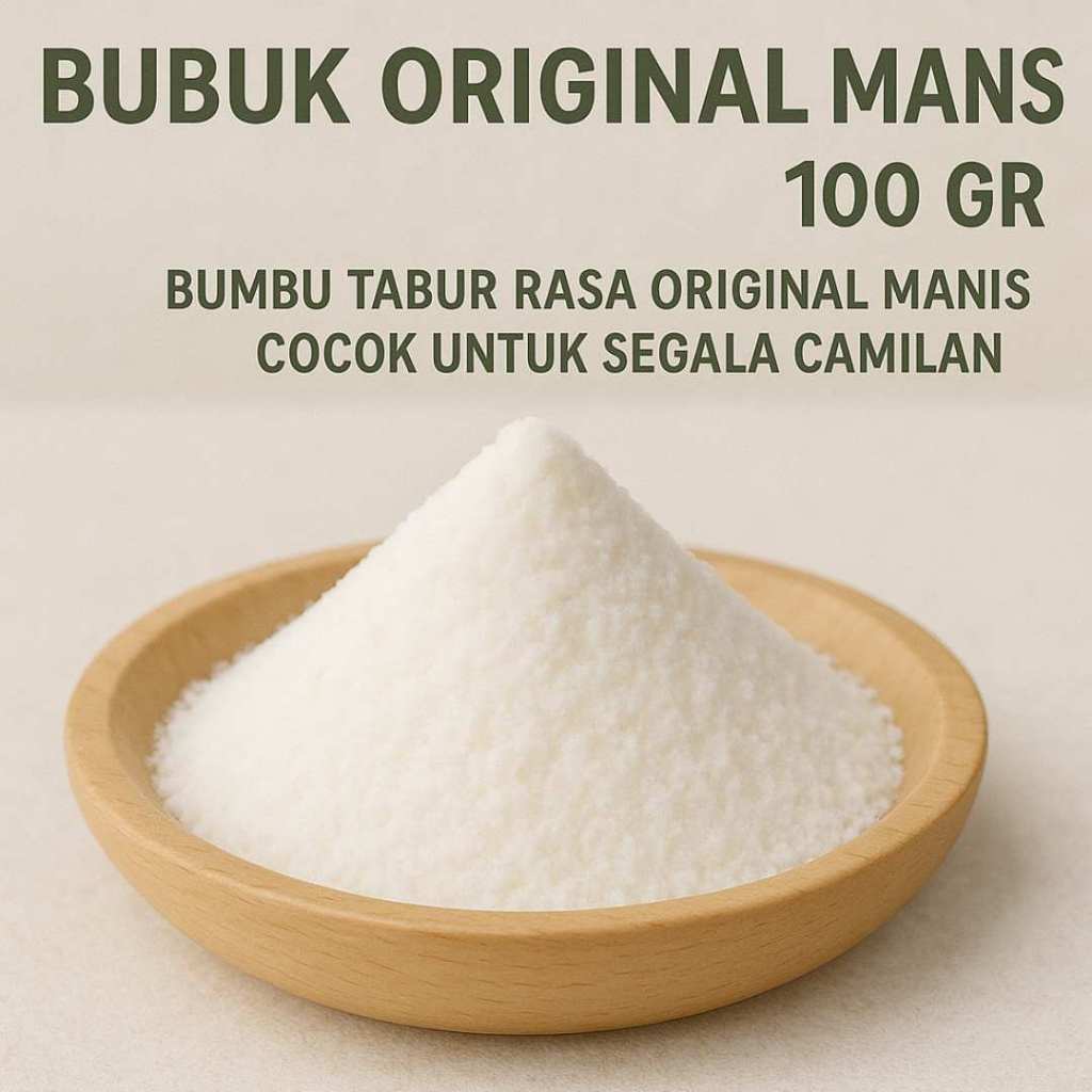 

Original Manis Gurih 100gram Bumbu Tabur Rasa Manis Gurih Favorit Camilan Ringan