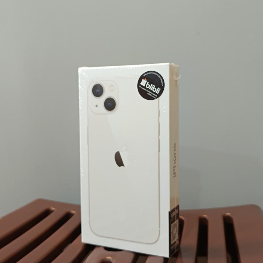 iPhone 13 128GB Starlight & midnight Garansi Resmi TAM iBox GDN Baru