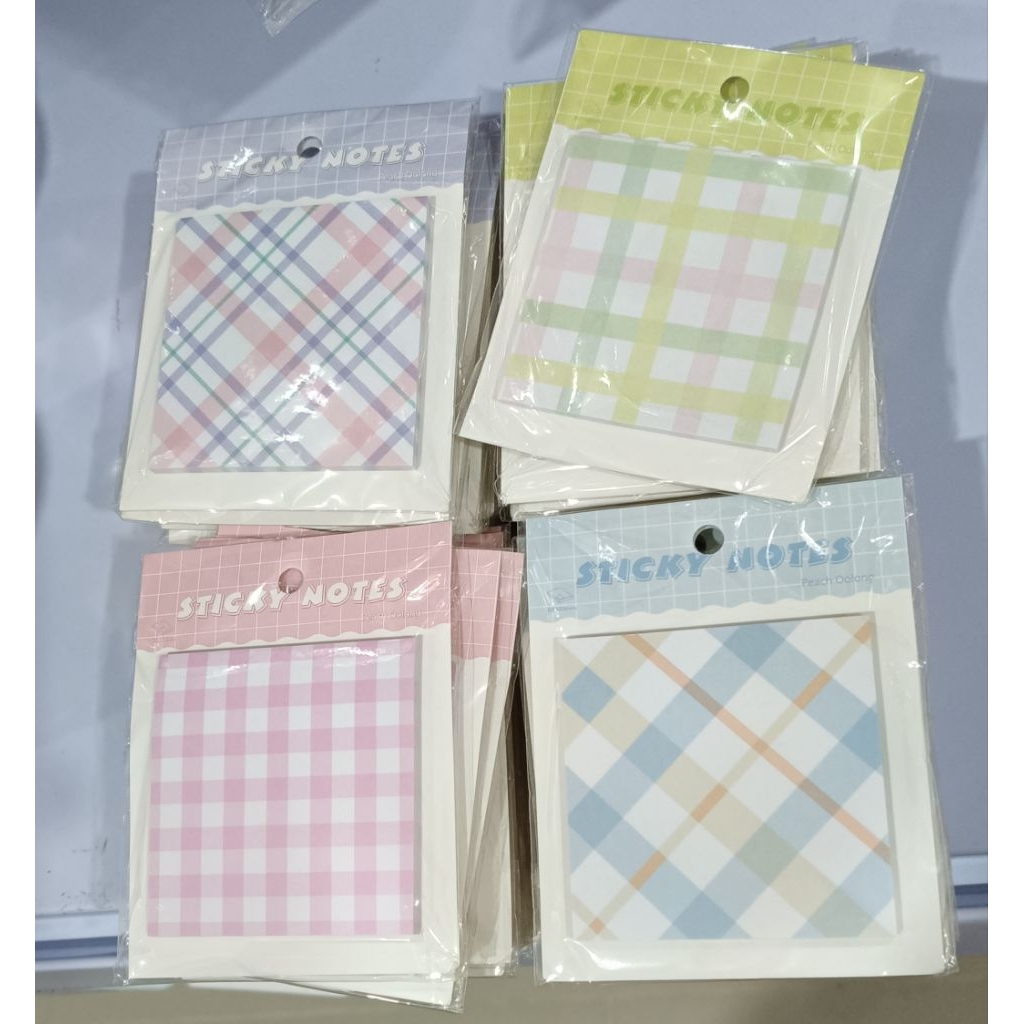 

STICKY NOTES WARNA AESTHETIC | MEMO PAD LEMBARAN CATATAN LUCU | ALAT TULIS KANTOR & SEKOLAH