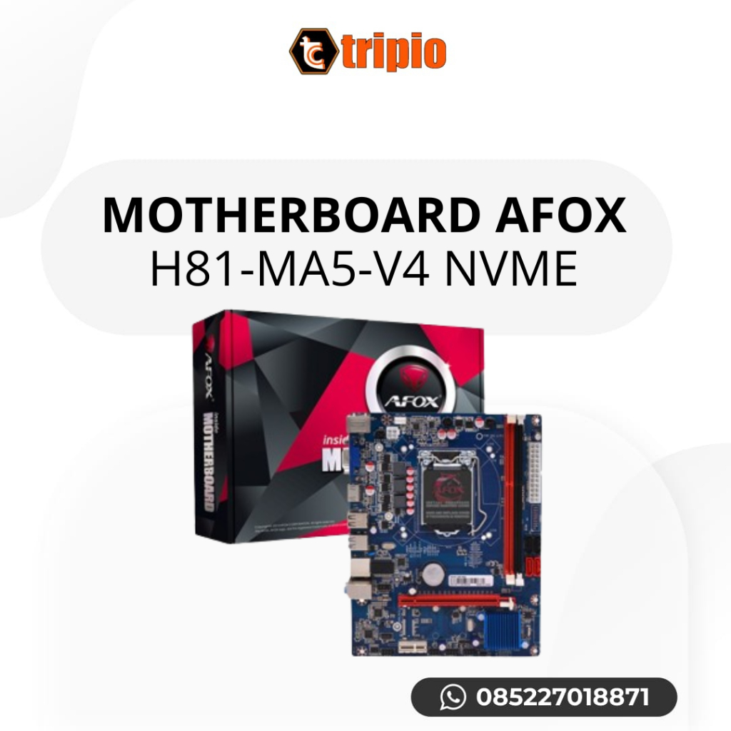 MOTHERBOARD AFOX H81-MA5-V4