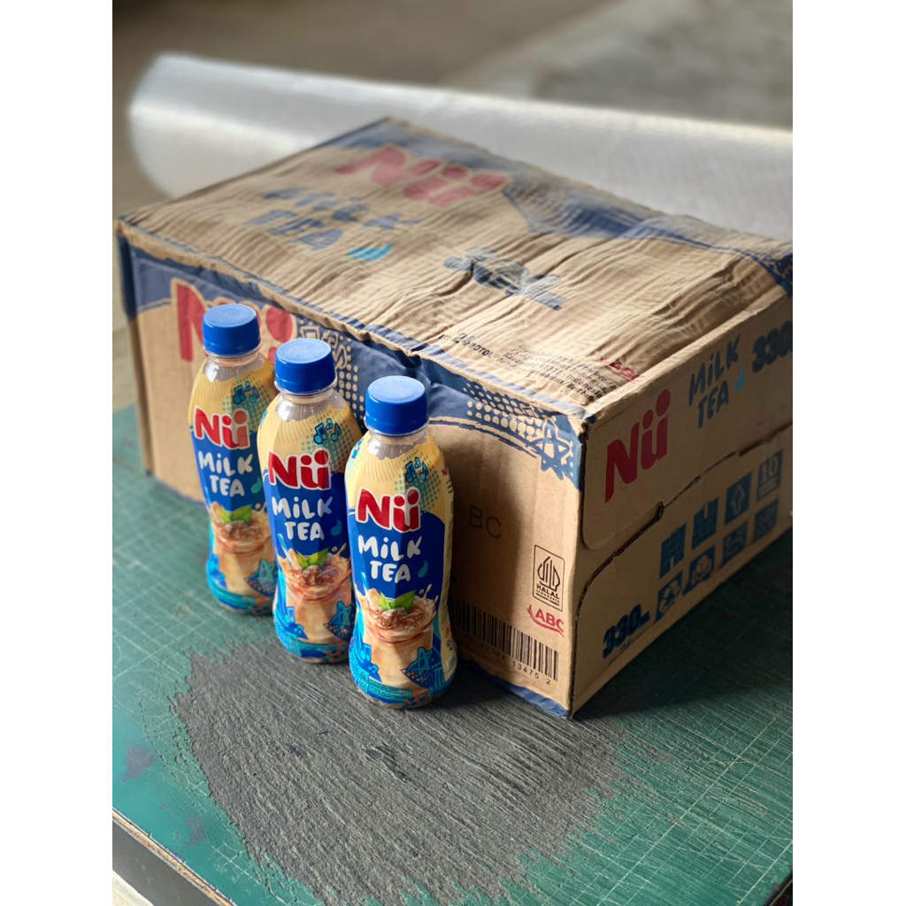 

NU MILK TEA 330ml kemasan karton isi 24 botol