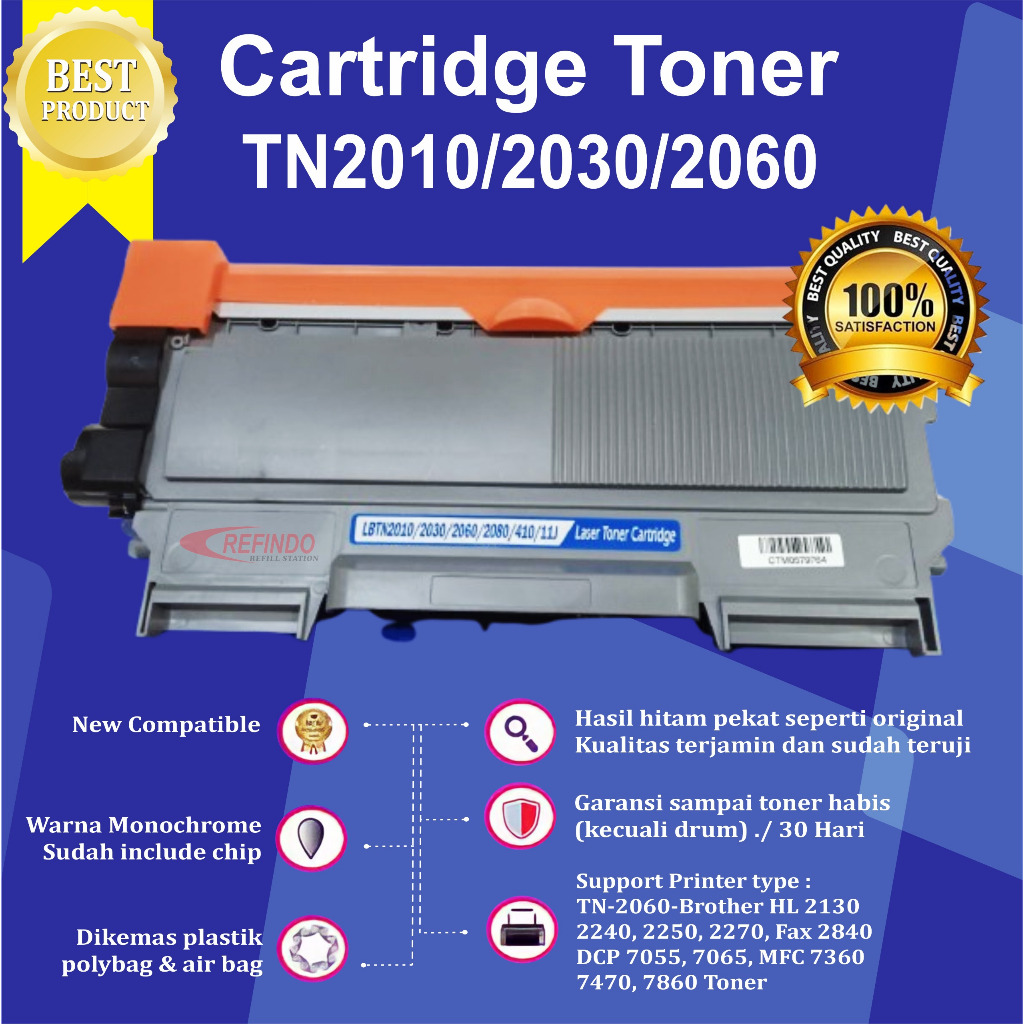 Toner Cartridge Compatible For TN2060 TN 2060 HL 2250DN
