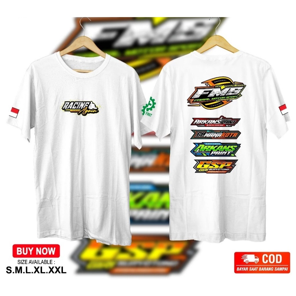 KAOS Racing Baju Balap KAOS DISTRO Racing Baju Balap KAOS PRIA WANITA