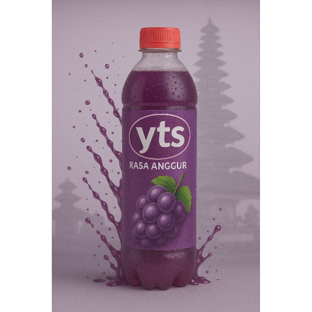 

Jus Anggur Menyegarkan dengan kemasan botol 600 ml