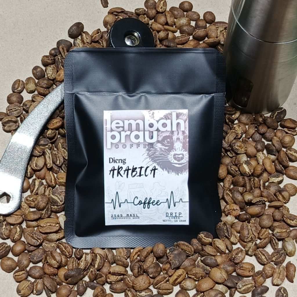 

DIENGCOFFEE coffee lembah prau 100% arabica 15gram