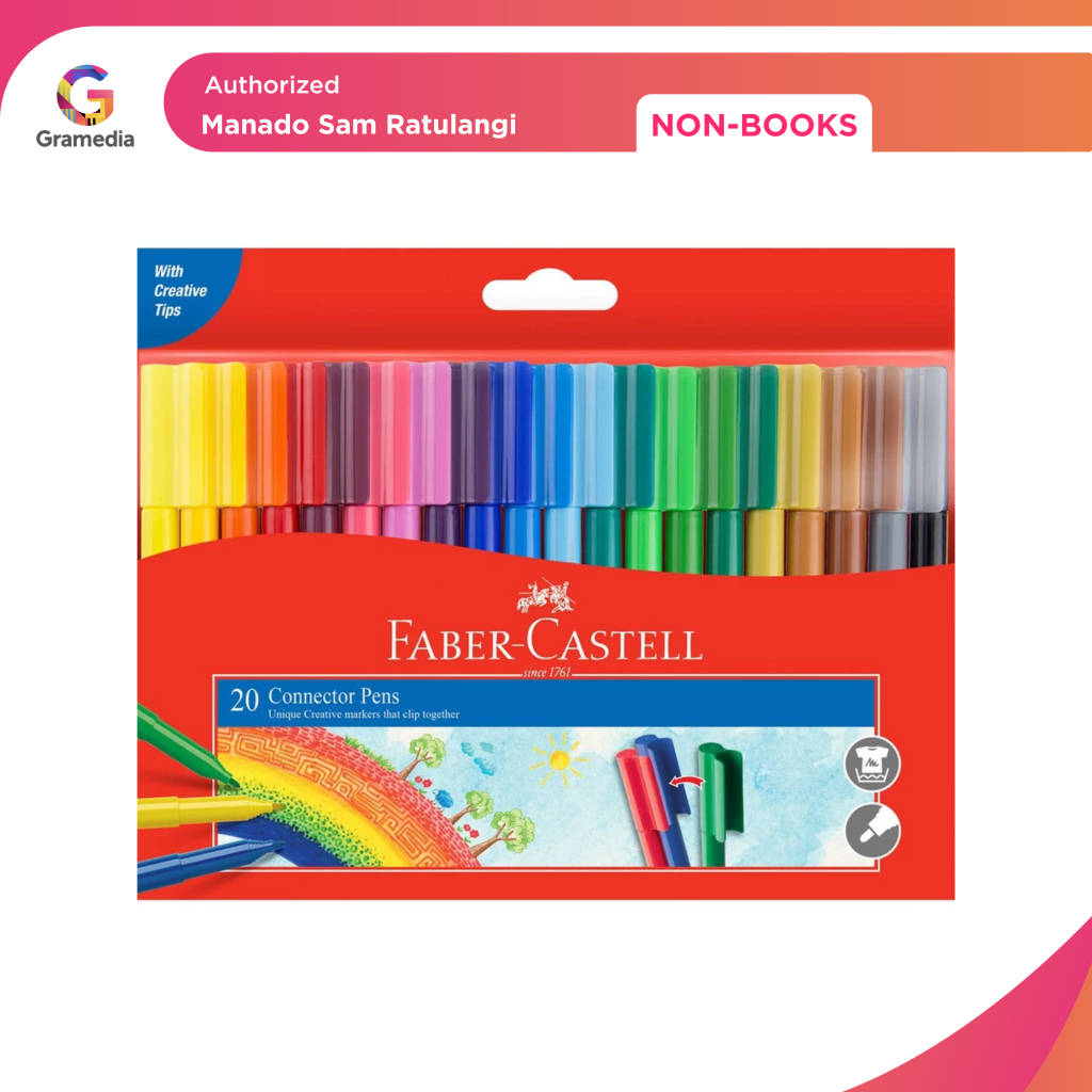 

Gramedia Manado-Faber Castell Conector Pen 20