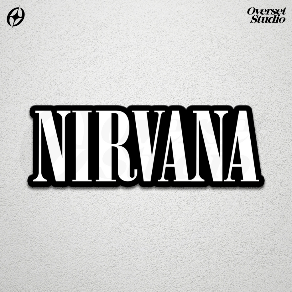 

(GRATIS ONGKIR & COD) Stiker Sticker Band Logo Nirvana / Stiker Band Metal Rock Nirvana / Sticker Vinyl Glossy / Sticker Band Music Nirvana / Sticker Aesthetic / Stiker Brand Lokal / Stiker Satuan / Sticker Custom / Sticker Helm / Stiker Tumbler