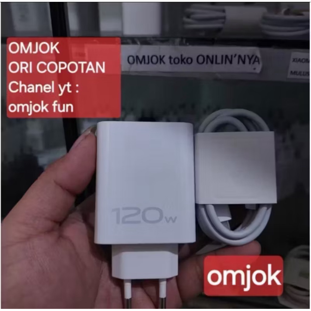 Charger Iqoo neo 10 original copotan Bekas 120W