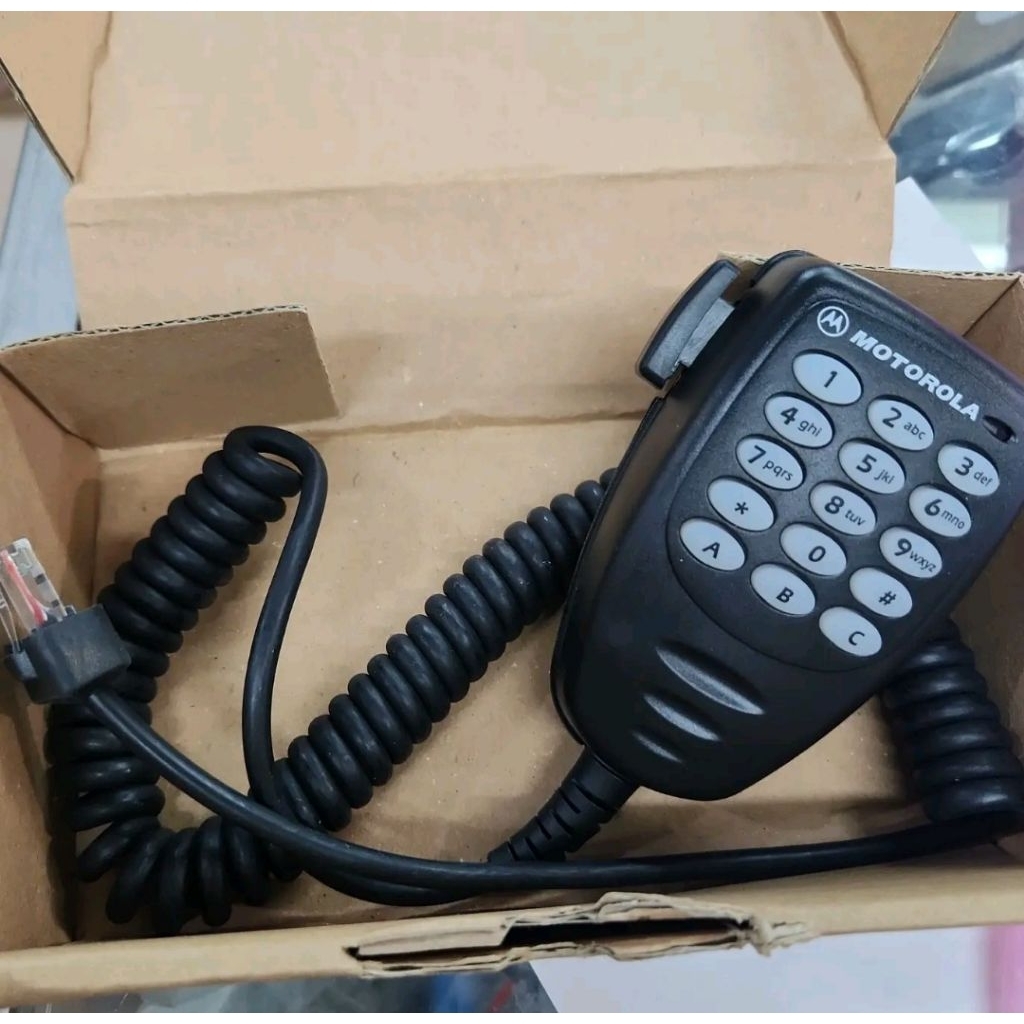 AARMN4026B DTMF Mikrofon PTT MIC Speaker untuk Motorola GM3688 GM3188 GM338 XiR M3688 GM950