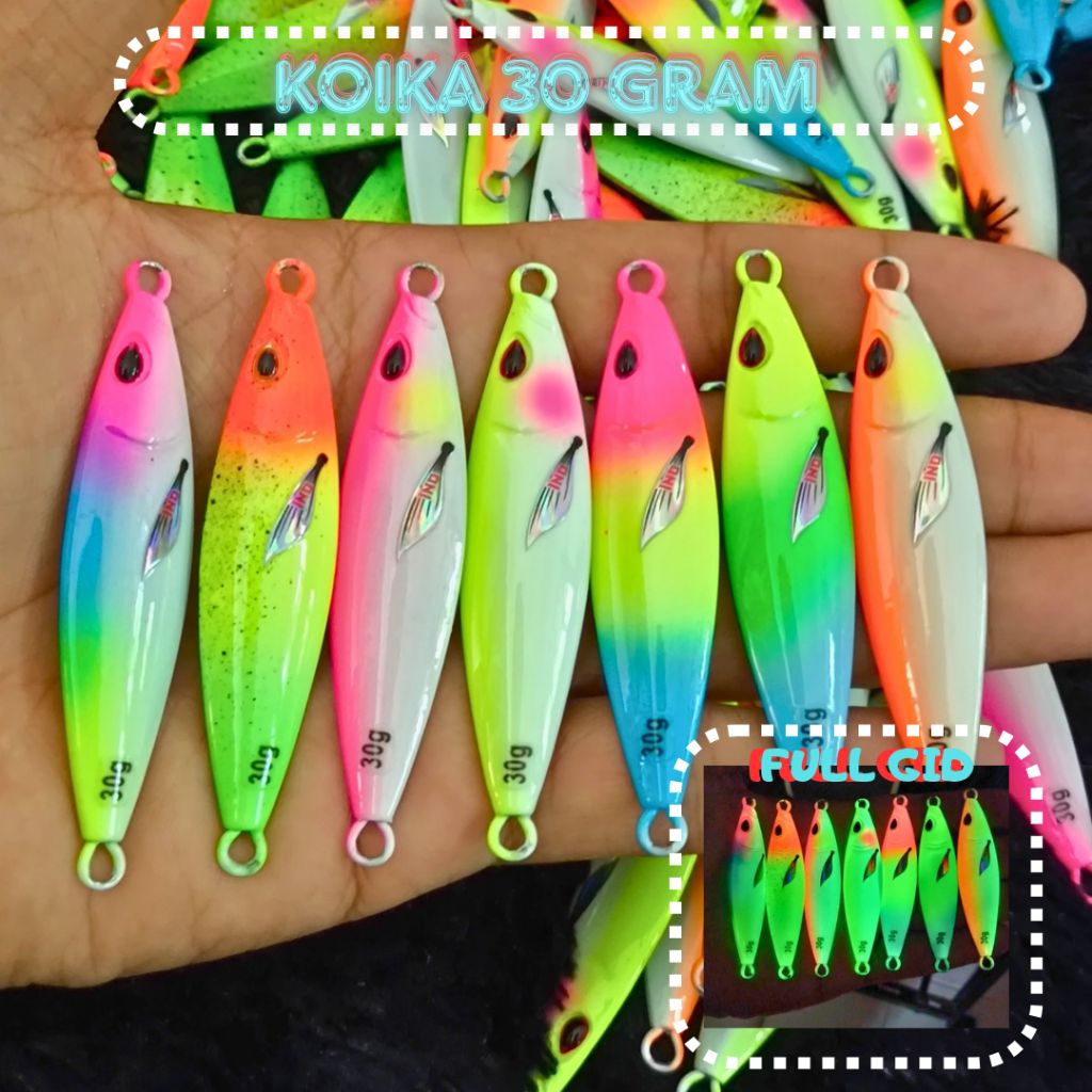 METAL JIG KOIKA 30 GRAM FULL GID