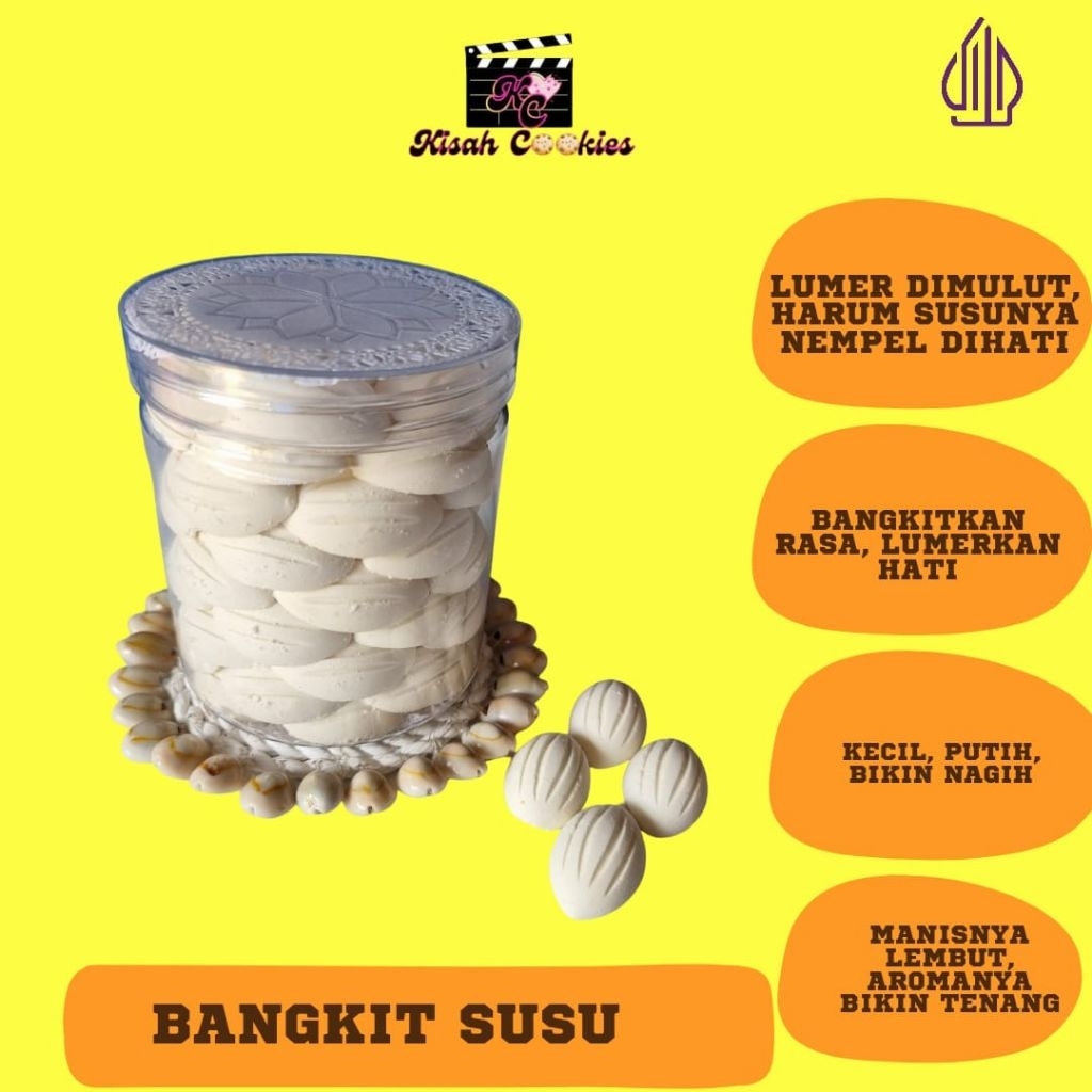 

BANGKIT SUSU KUE KAMPUNG BANGKIT SUSU toples 600ml