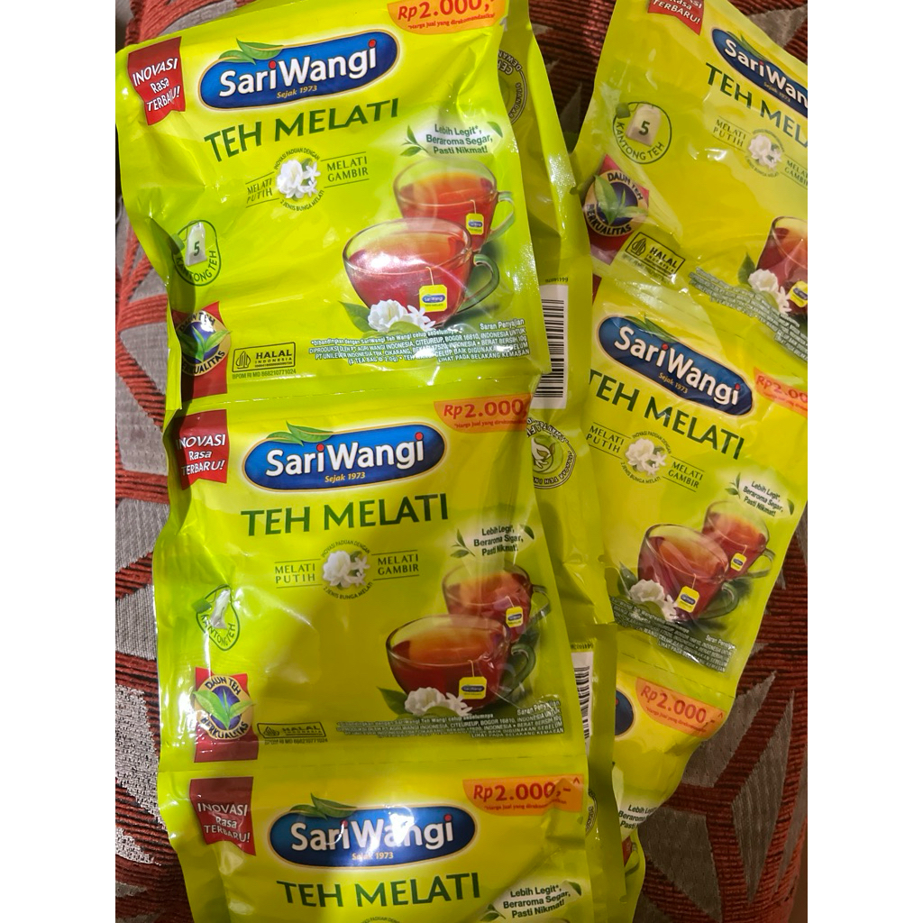 

SariWangi Teh Melati Isi 5 x 12saschet