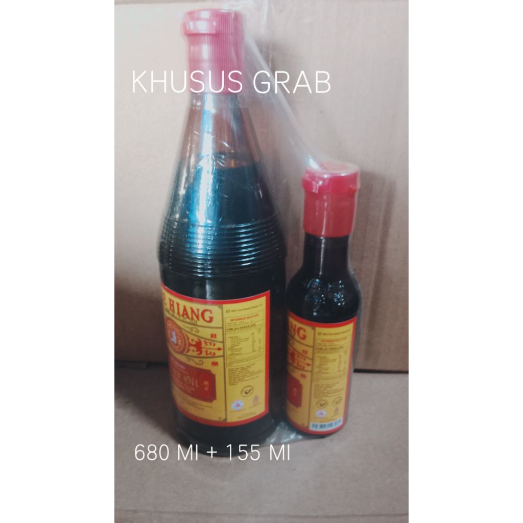 

[PROMO] Minyak Wijen Ghee Hiang Gandeng 680 Ml + 155 Ml