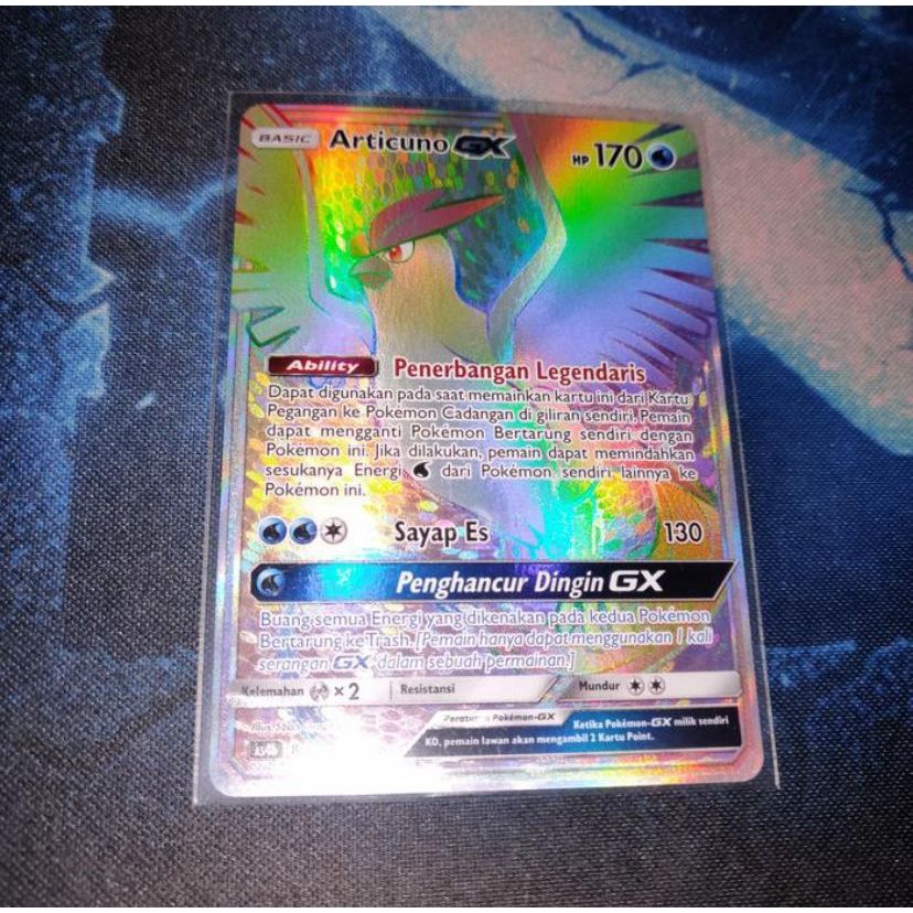 Kartu Pokemon TCG ID Indonesia AS4b Articuno GX HR