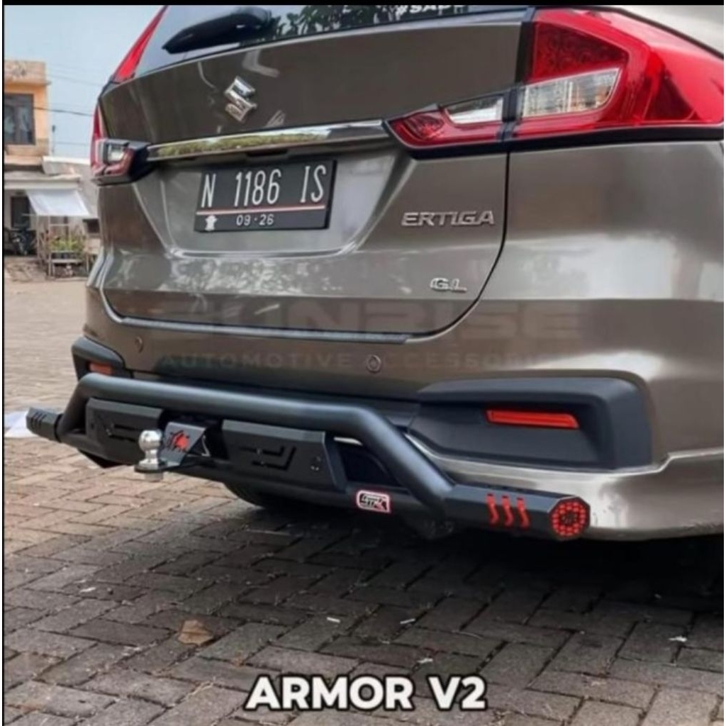 BEMPER  DEPAN BELAKANG RHINO ARMOR V2 SUZUKI ERTIGA 2018 - 2025 / XL -7 by sunrise