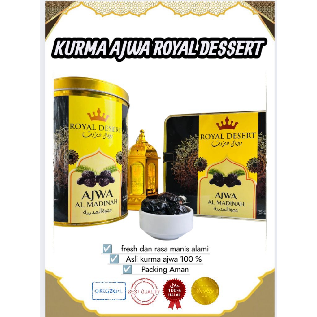 

KURMA AJWA ROYAL DESSERT