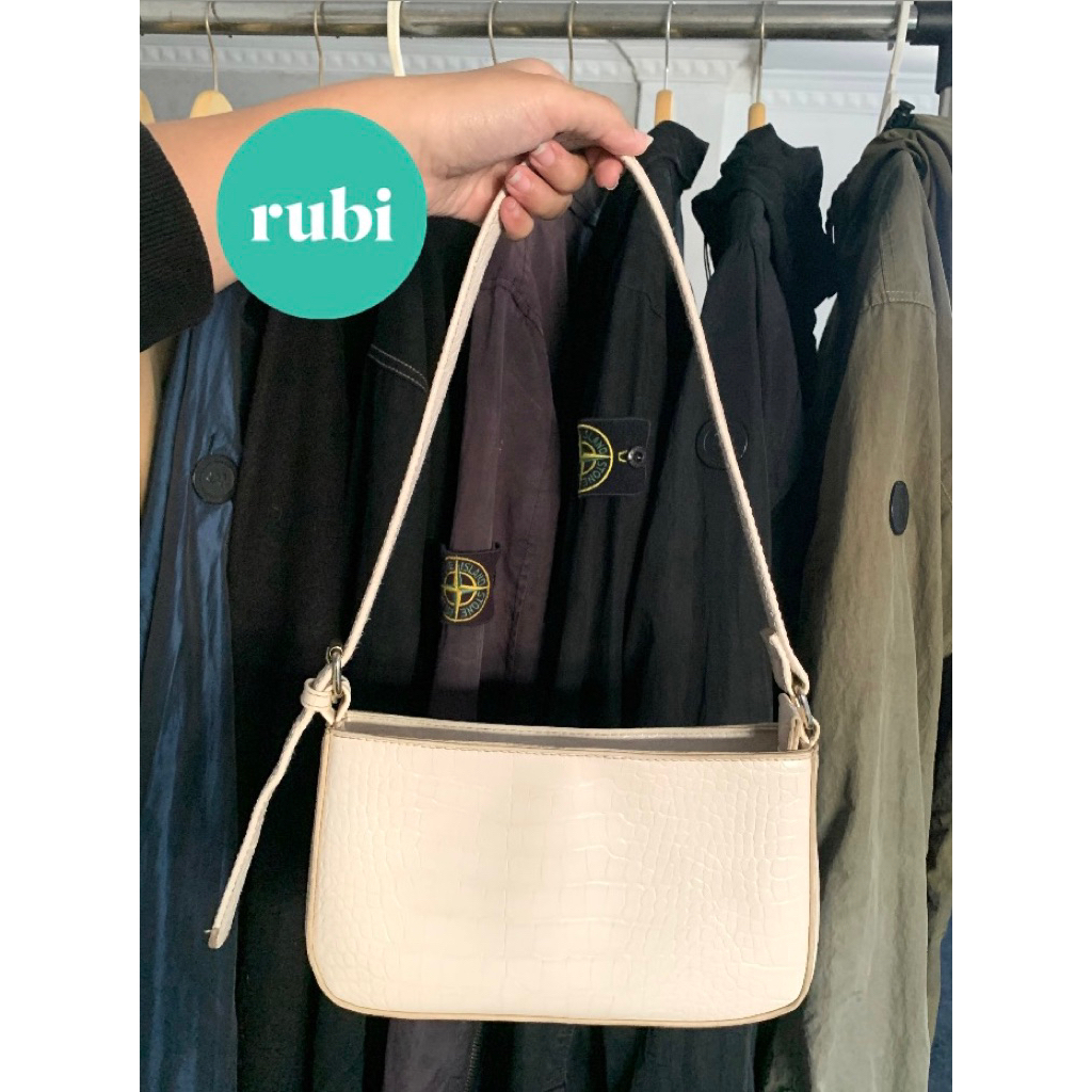 rubi shoulder bag croco original | preloved