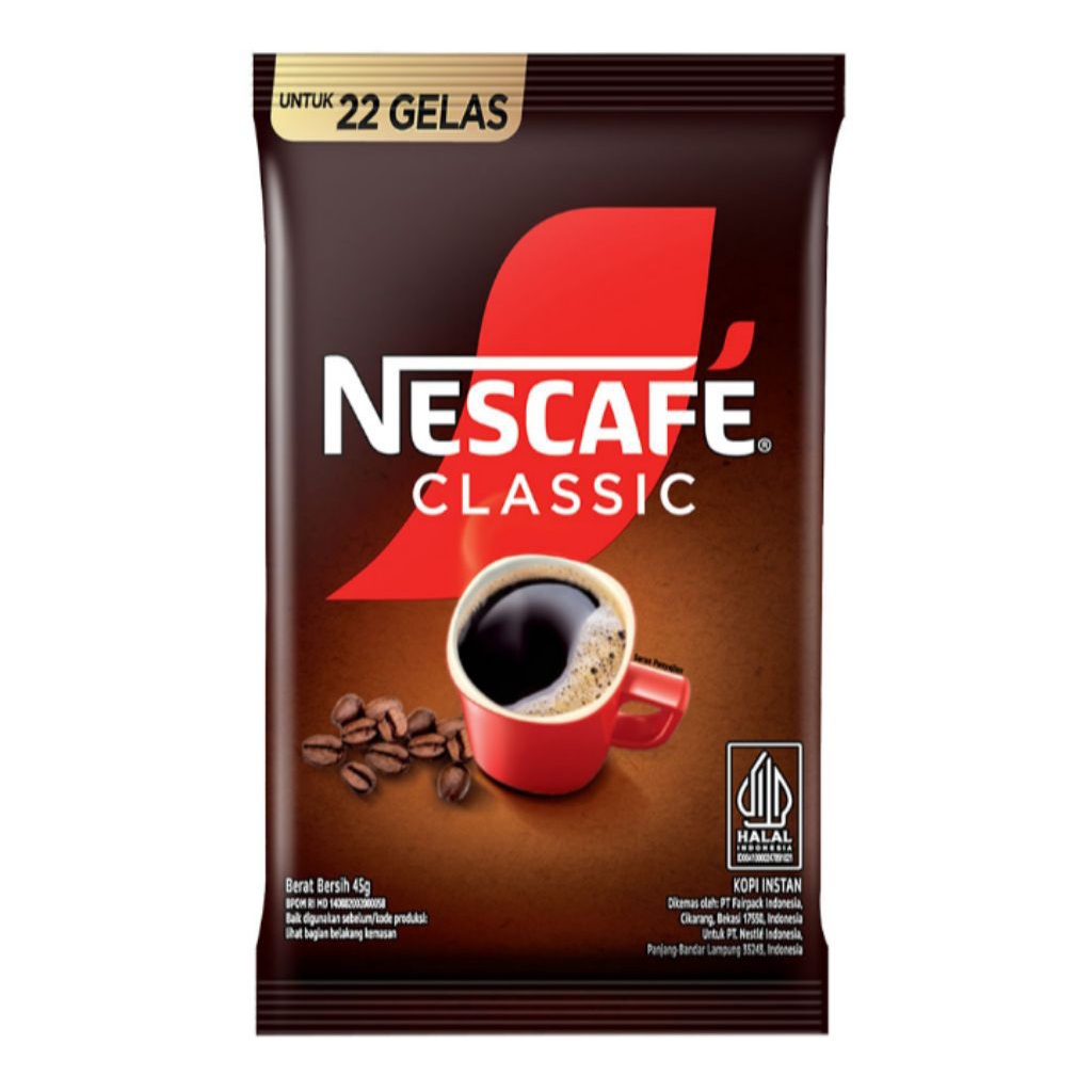 

Nescafe Classic Bag 45g