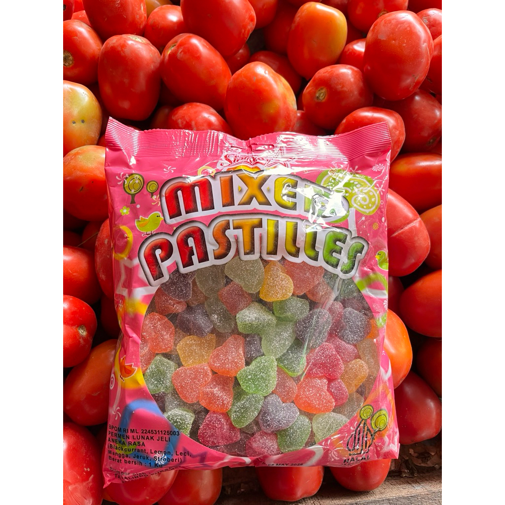 

HALAL,permen jelly mixed pastilles