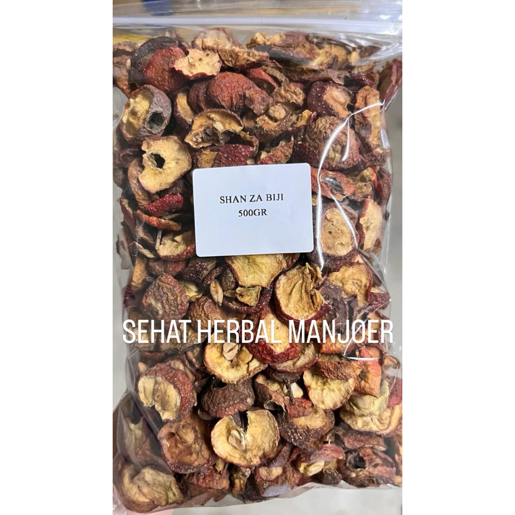 

SHAN ZA BIJI / DRIED HAWTHORN FRUIT SLICE / SAN CA KUALITAS BAGUS 100gr - 250gr