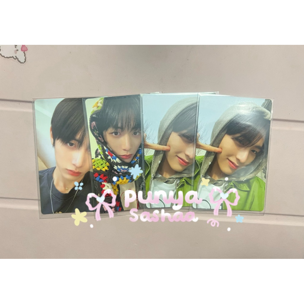 boynextdoor official photocard taesan setrika crunch tuspi ijo