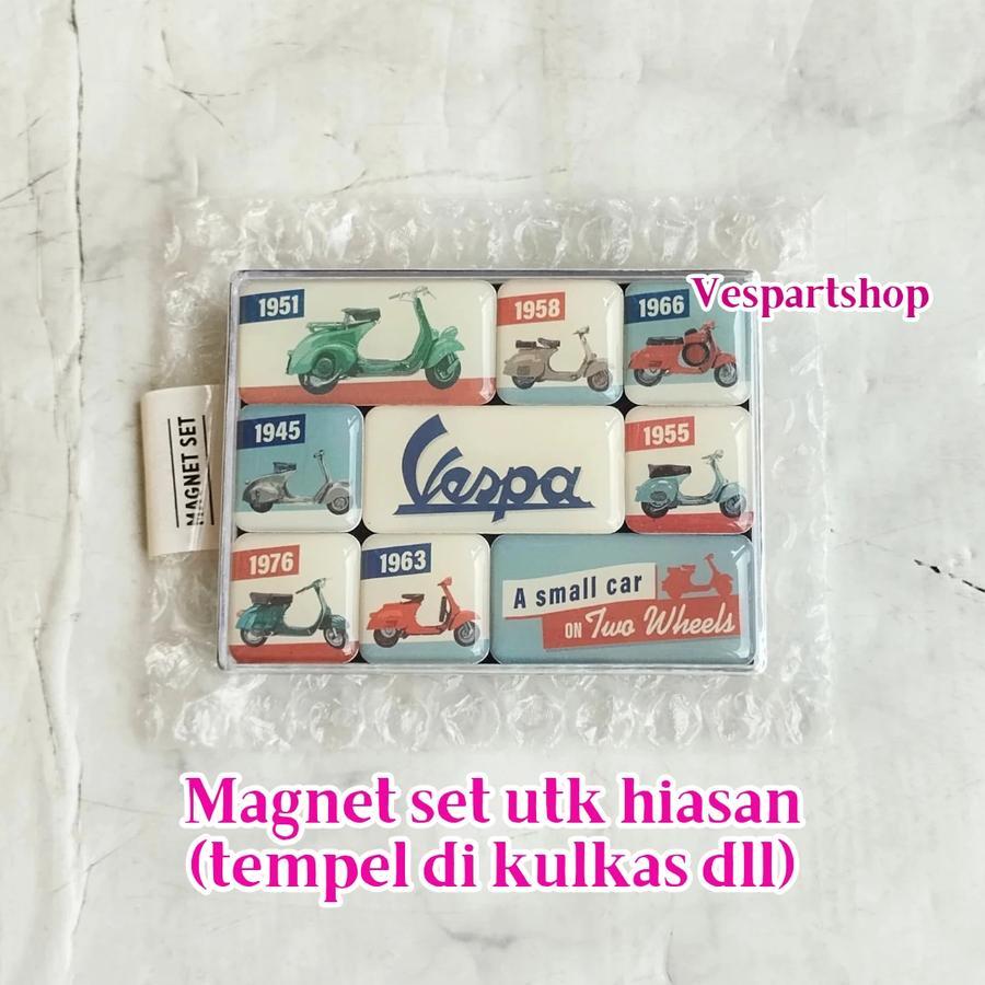 Magnet Set vespa model original merchandise