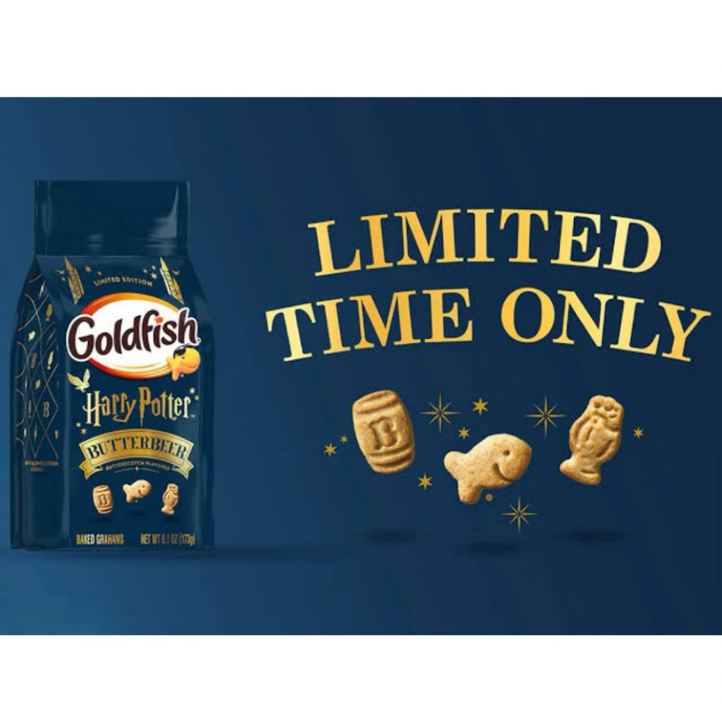

Harry Potter - Goldfish Baked Snack from U.S.A/ Limited Edition / Ready Bisa gosend