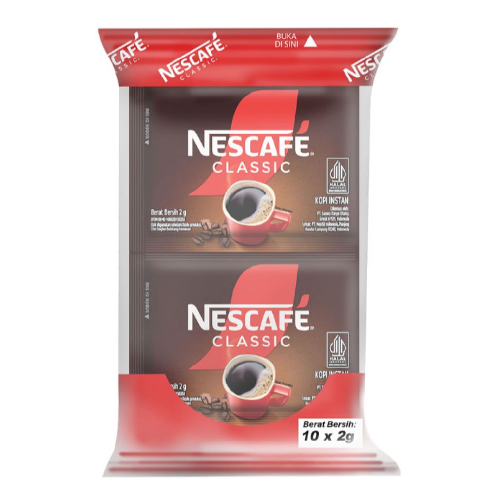

Nescafe Classic 10 x 2 g