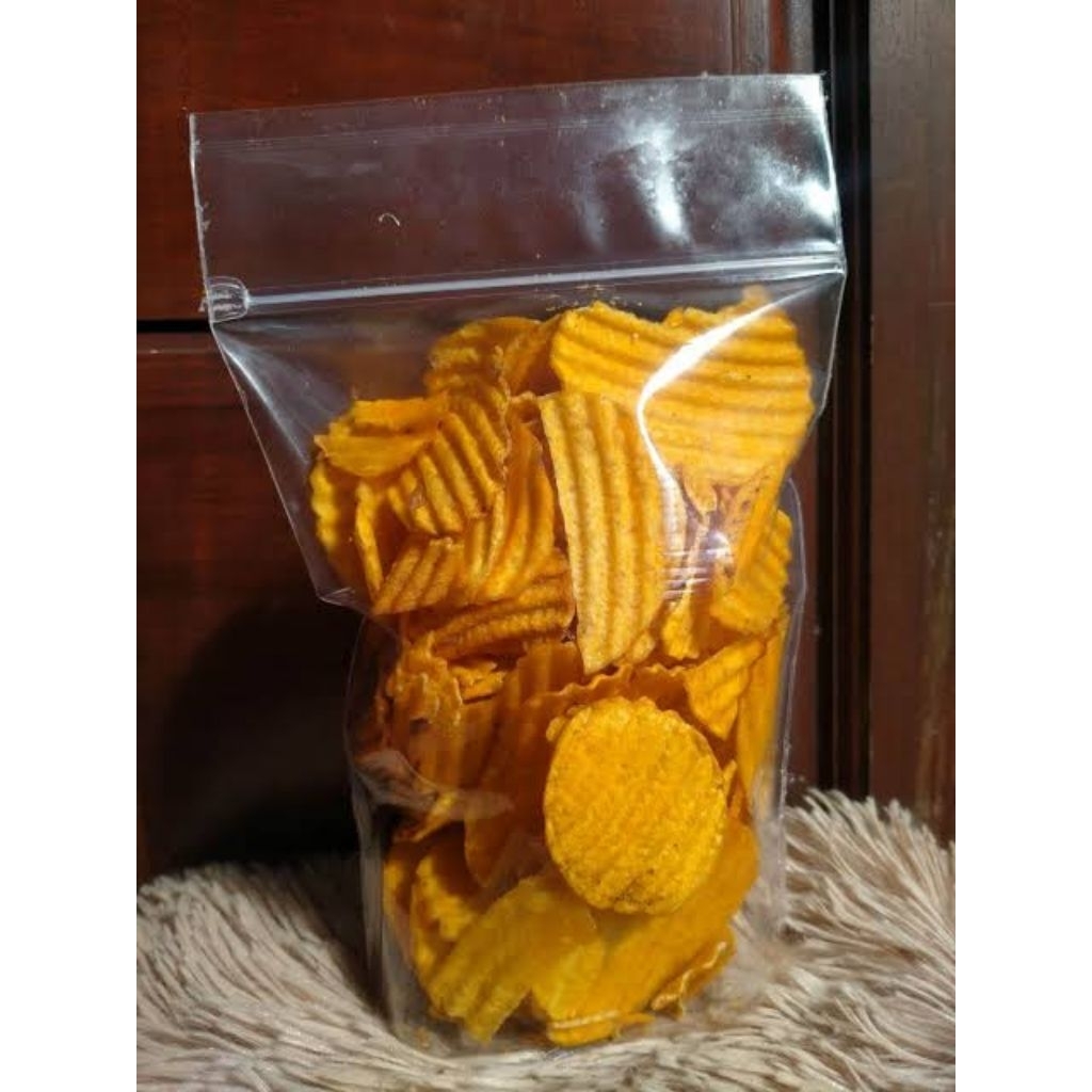 

(250gr) Keripik Talas Gelombang Gurih