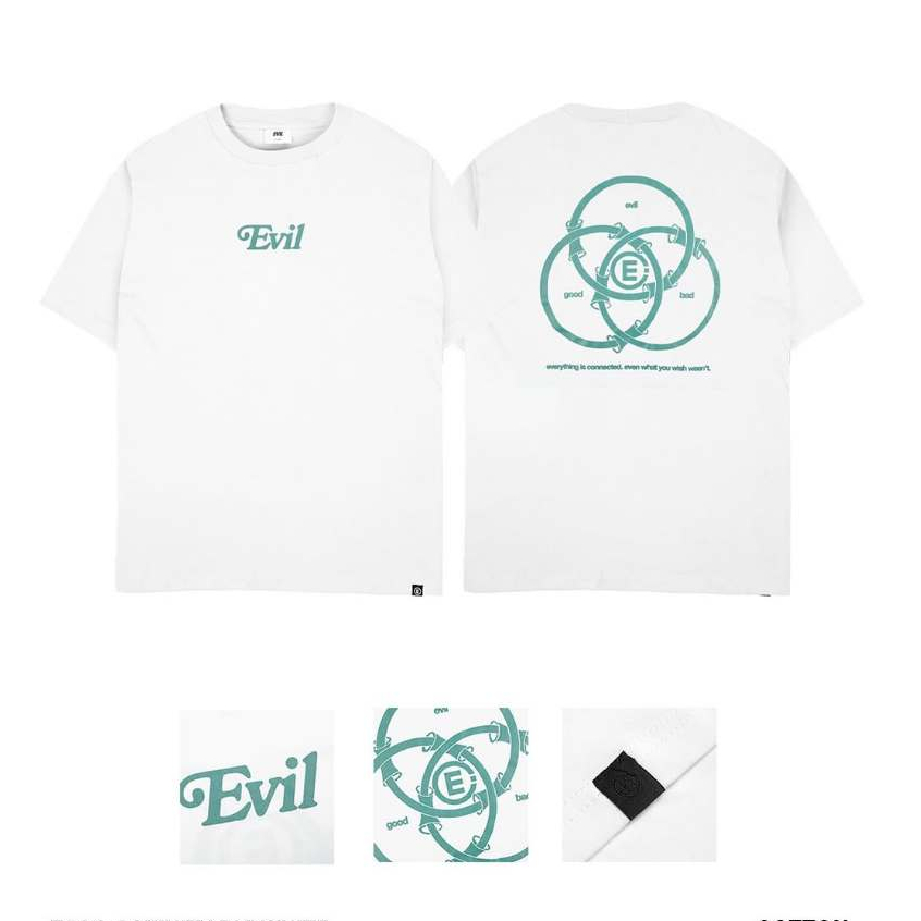 EVIL ARMY T-SHIRT - TSOS GAZINITY F25 WHITE